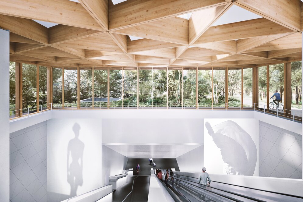 Trois stations de métro - TAE secteur Nord D